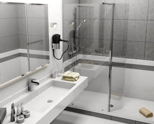 remplacement d'une baignoire par un bac a douche apres